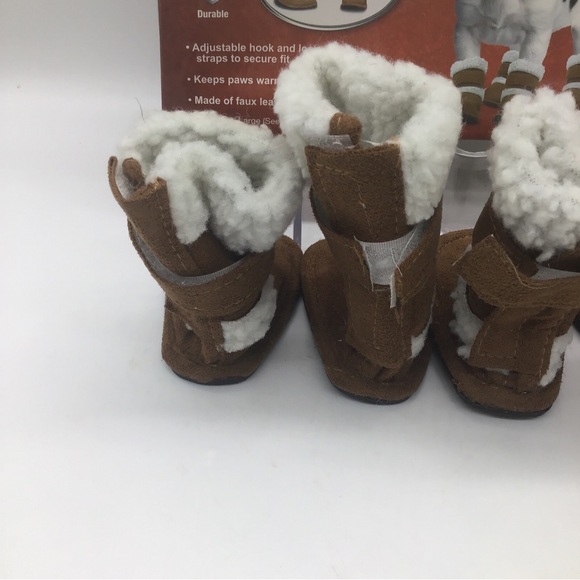 Pugz Shoes For Dogs By Hugs Pet Products Sz. 6 - Large Item 11003 NEW - Picture 4 of 10